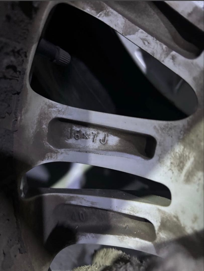 羽*し様 トヨタ純正210クラウンタイヤホイールセット山無しエア抜け含むスタッド