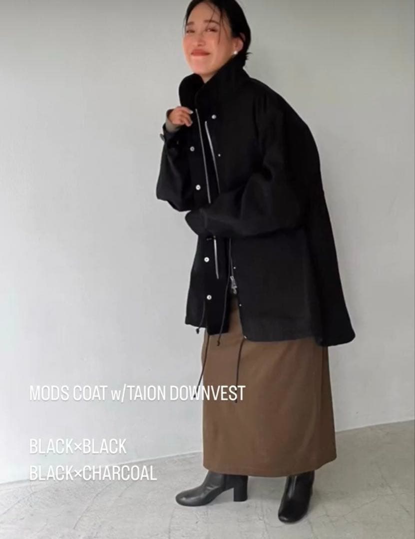 Rita Jeans Tokyo 石岡真実さんコラボ Aライン モッズコート