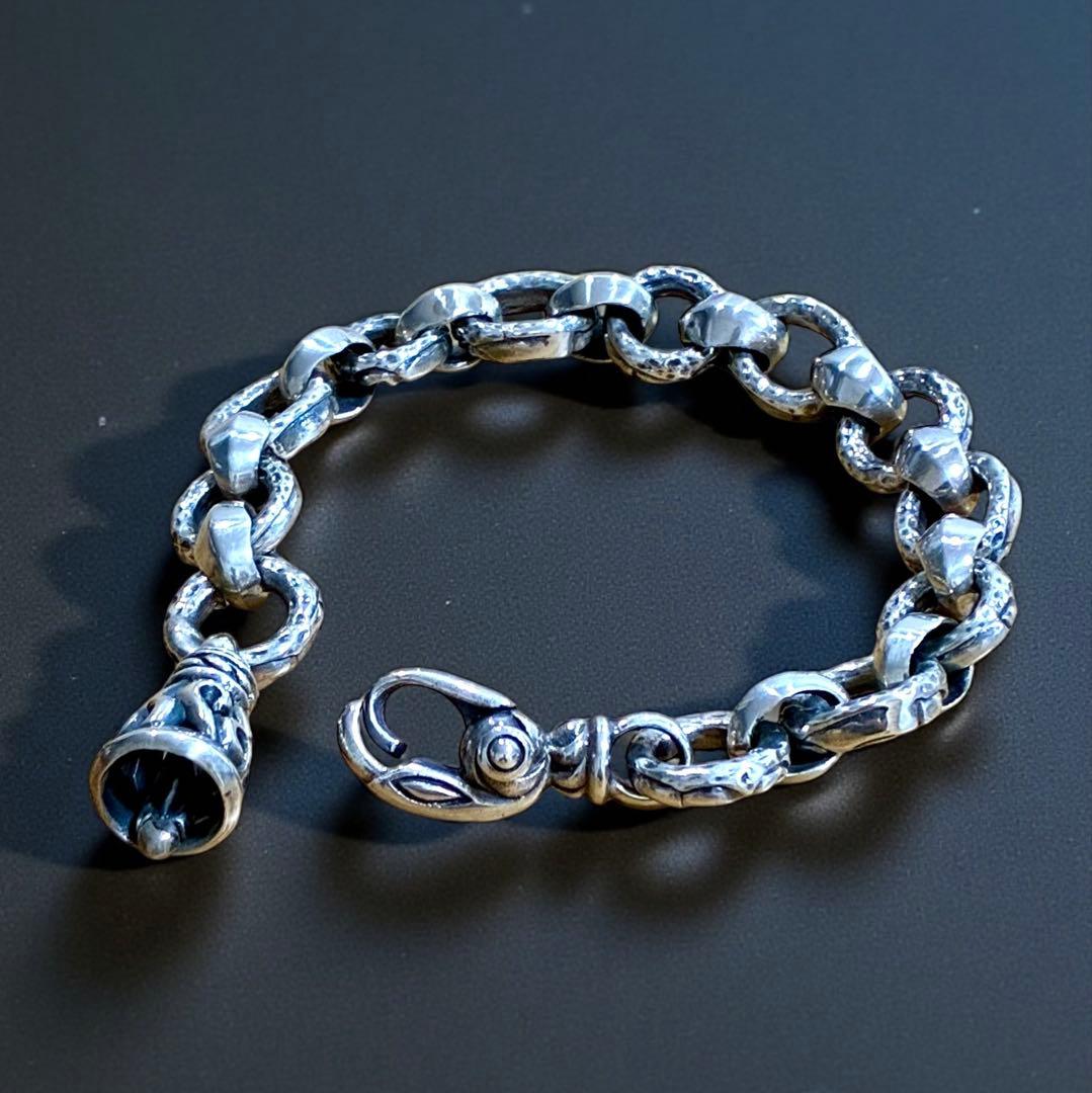 【初売りセール！】 シルバー925 ブレスレット ベルモチーフ