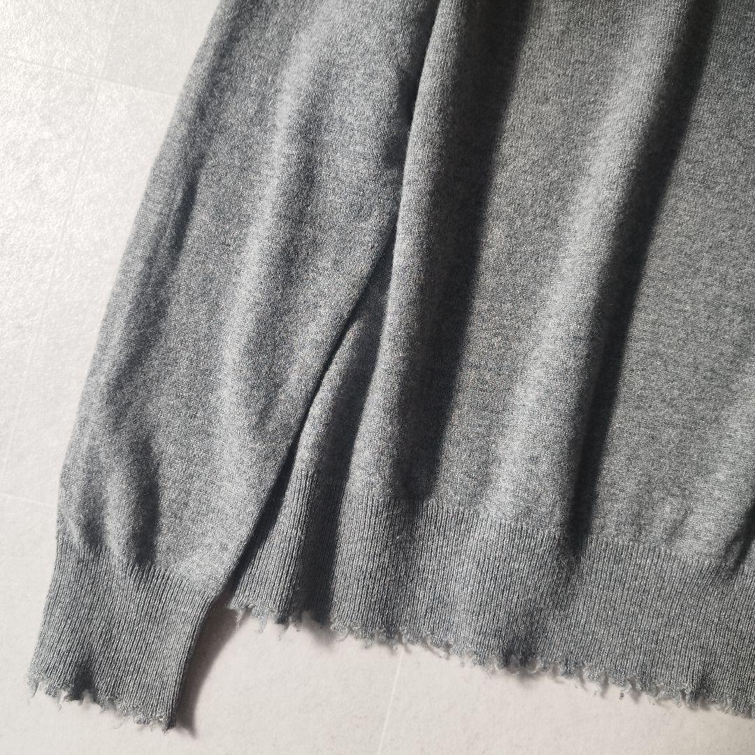 高級！定価5.8万✨️ Drawer カシミヤ100％Ｖネックフリンジニット