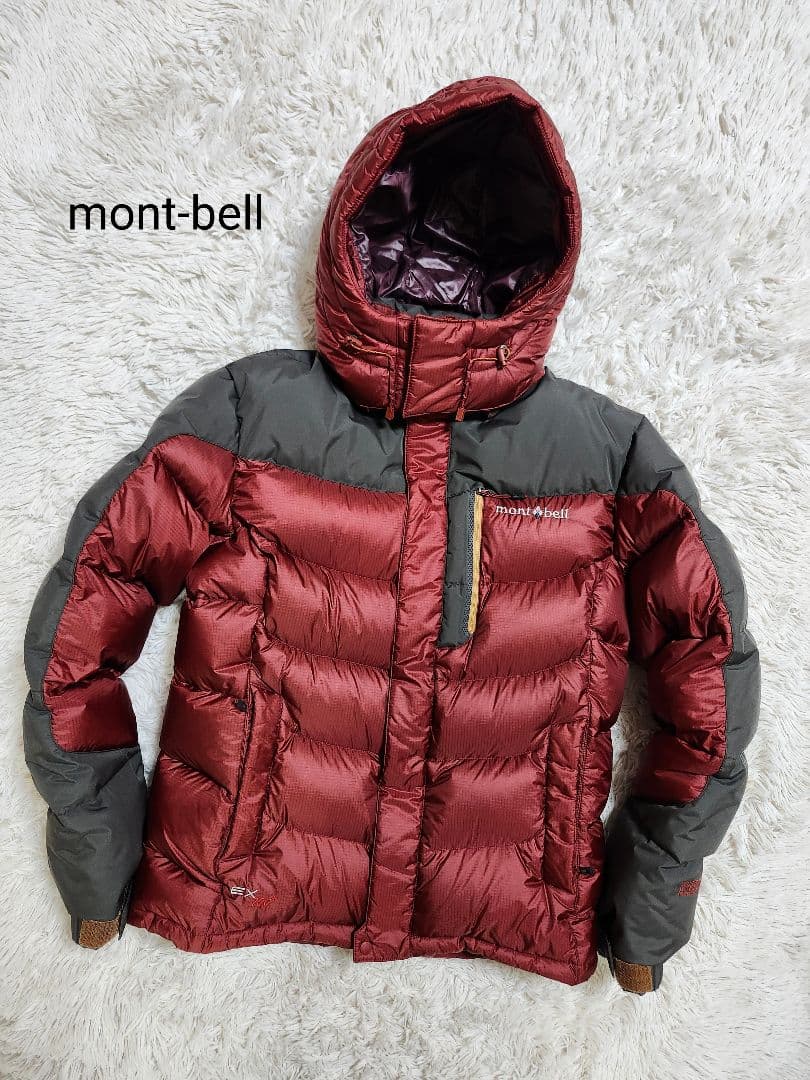 【美品】モンベル⭐ダウンジャケット EX700+ Lサイズ 高機能モデル