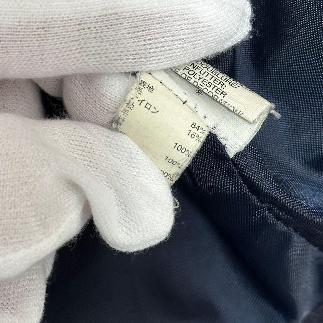old GAP ブルゾン ドライバーズニット　ネイビー エルボーパッチ L