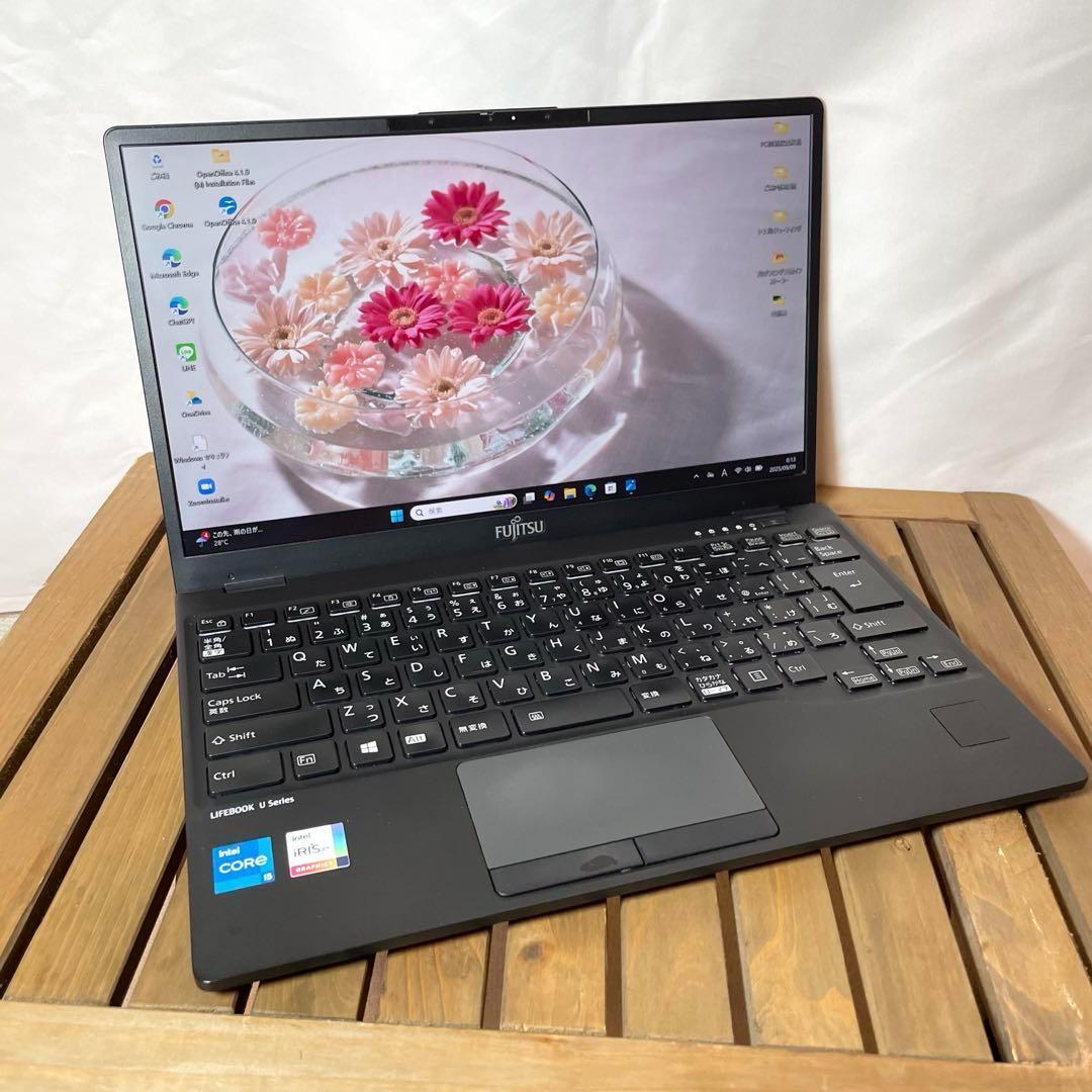 富士通U9311/F 16GB/SSD128/第11世代 バッテリー◎ ♯821