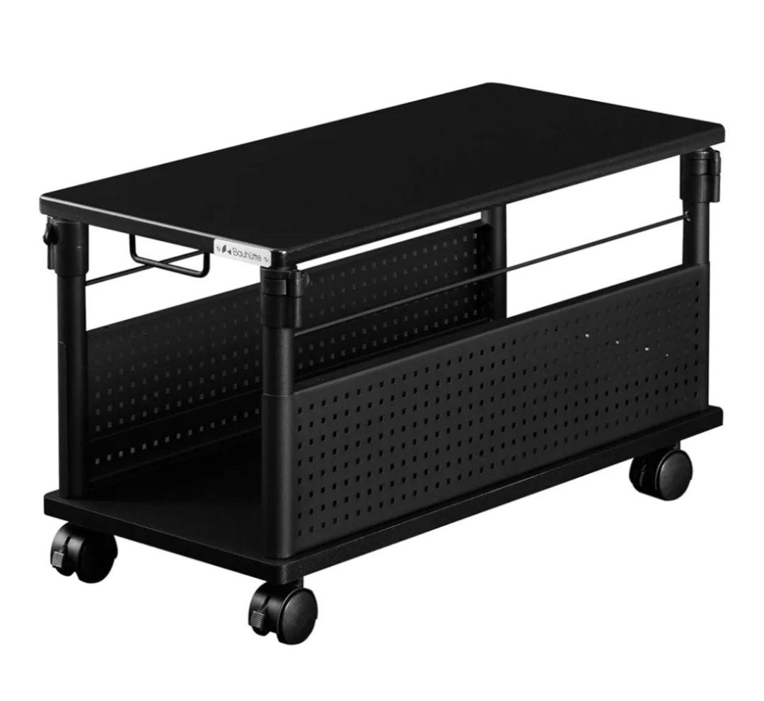 Bauhutte昇降式L字デスク ロータイプ 型番：BHD-670L-BK