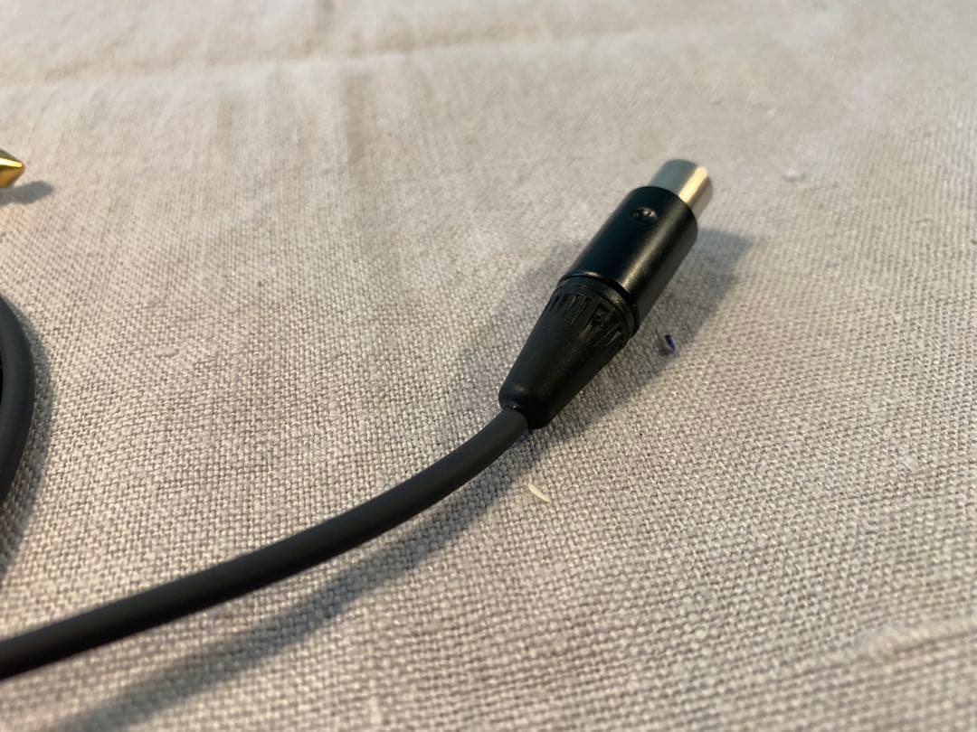 ノイマン K3×0.2 ヘッドホンケーブル　AKGタイプ　3m