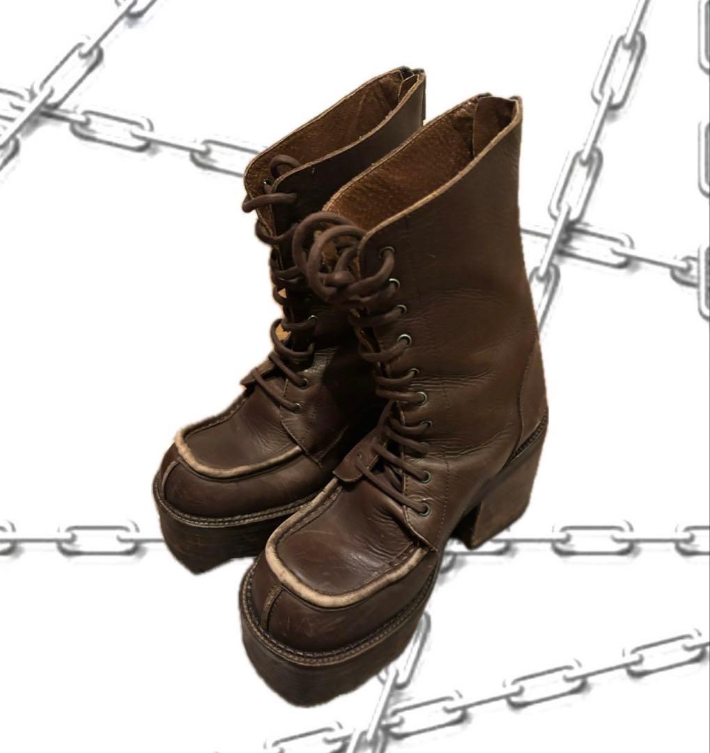 靴 Y2K el dantes Kojikuga Platform Boots