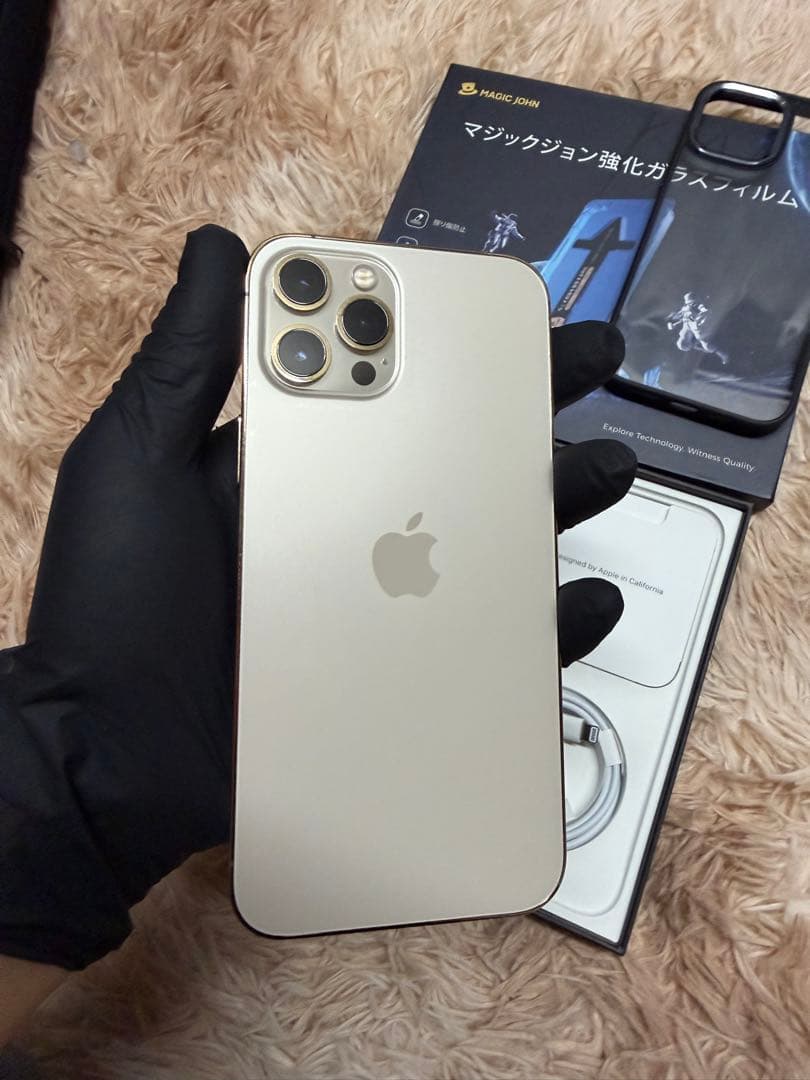 iPhone12 Pro MAXゴールド　美品