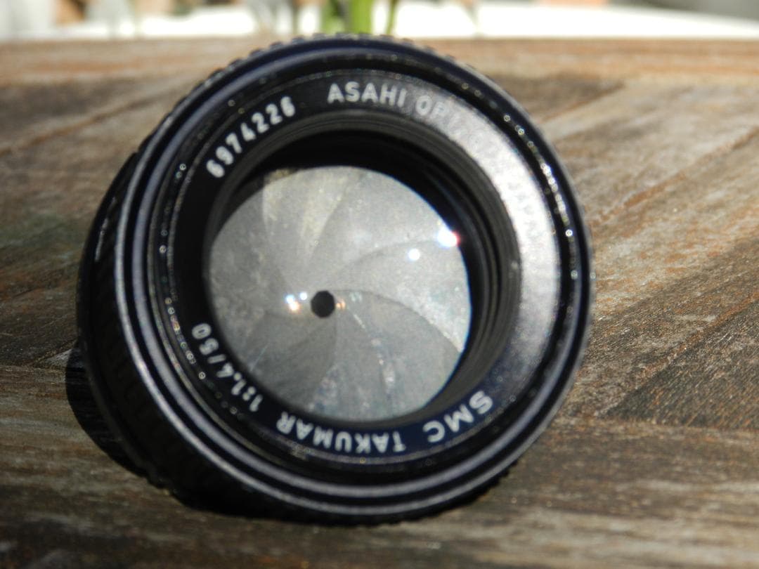美品 PENTAX SMC TAKUMAR 50mm f/1.4 レンズ