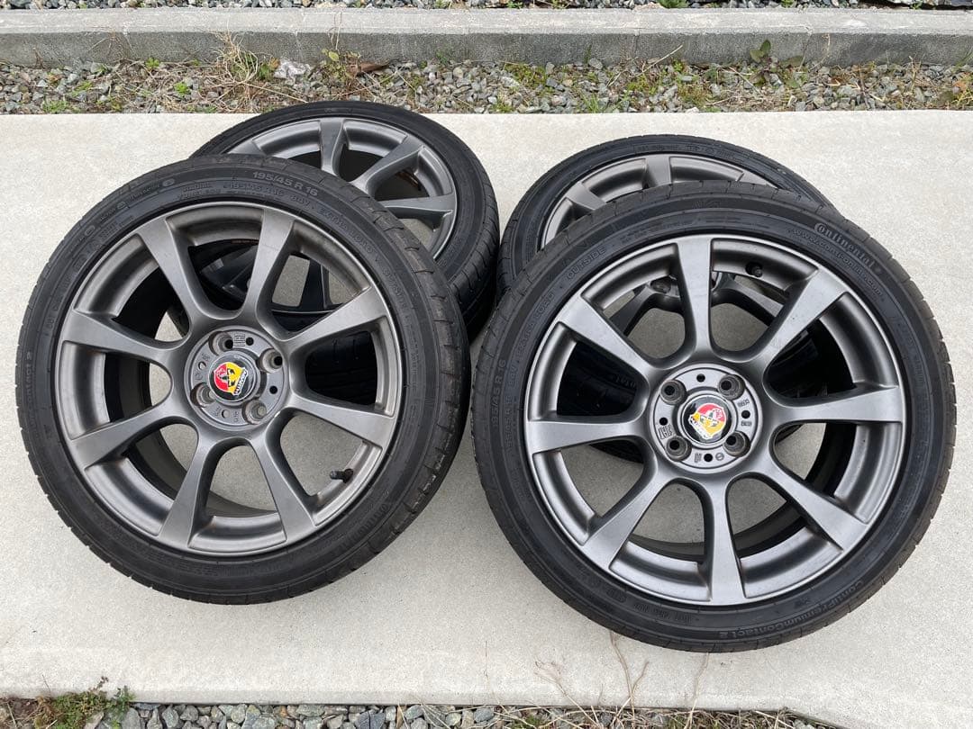 user_e65aafaf 　アバルトホイールセット