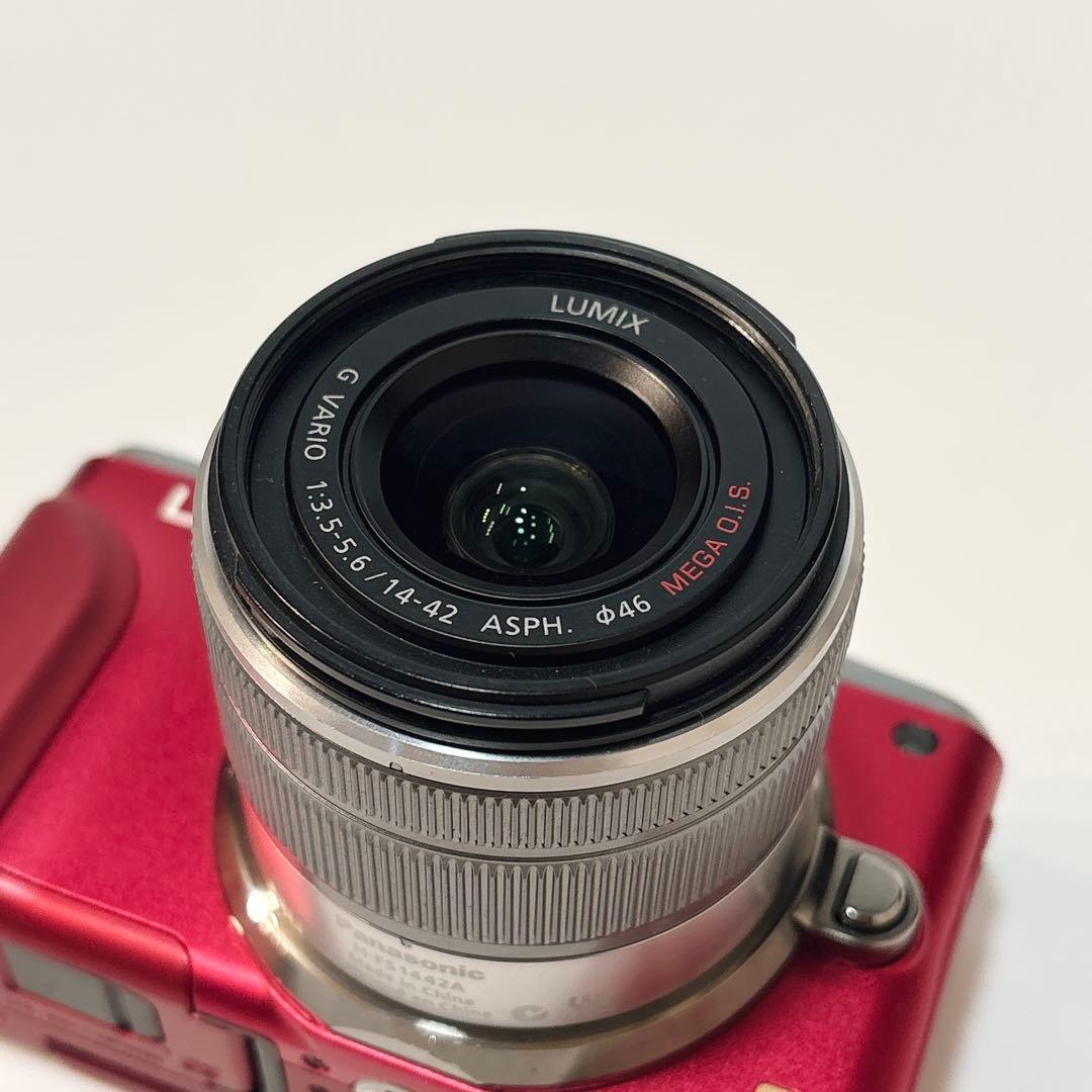 ✨美品✨ パナソニック LUMIXG ミラーレス一眼 DMC-GF6W デジカメ
