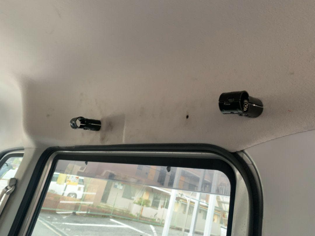 イレクターパイプ　安心のアルミ製品　軽量で高強度　エブリイDA17　ロッドホルダ