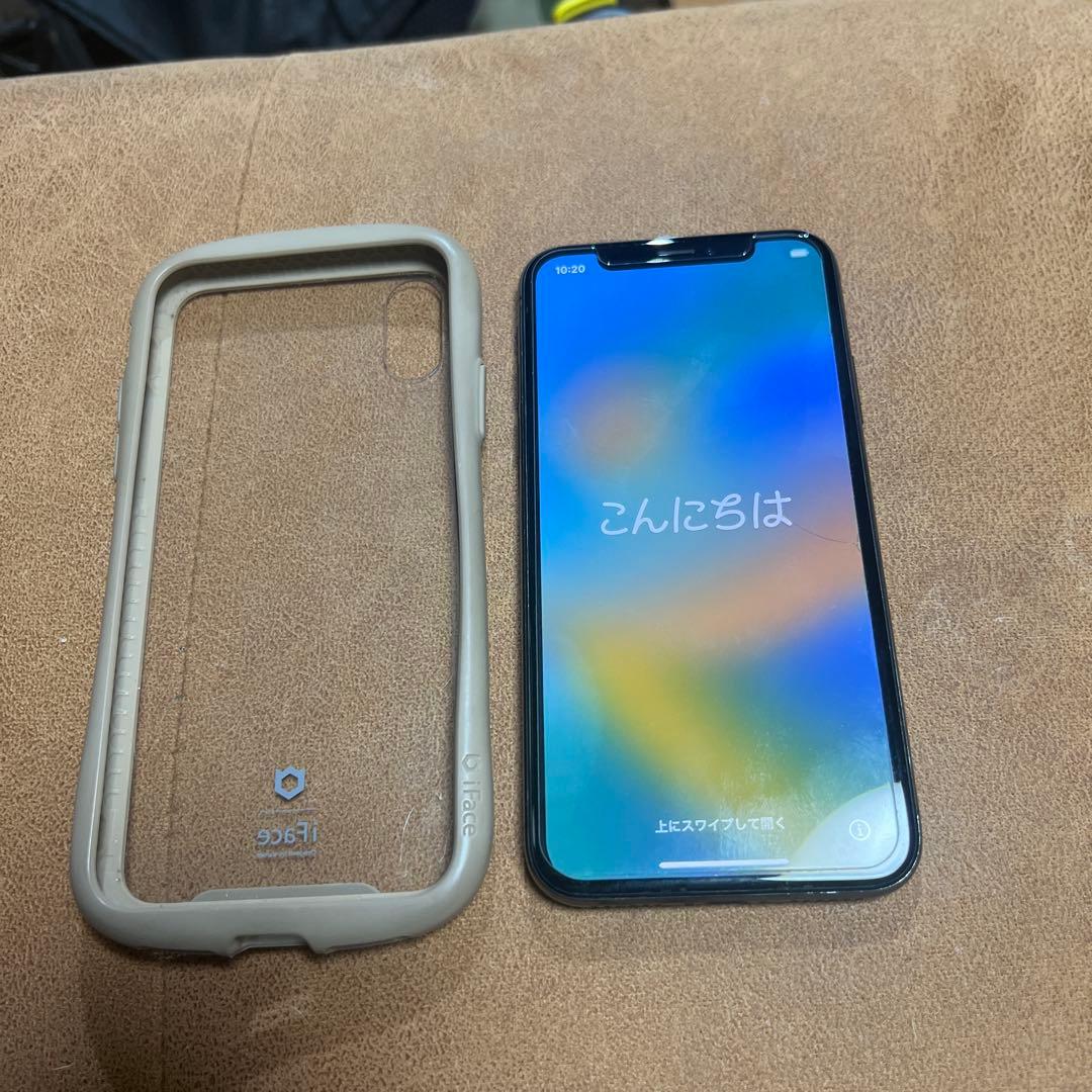 T*n様 iPhone X ブラック ケース付き