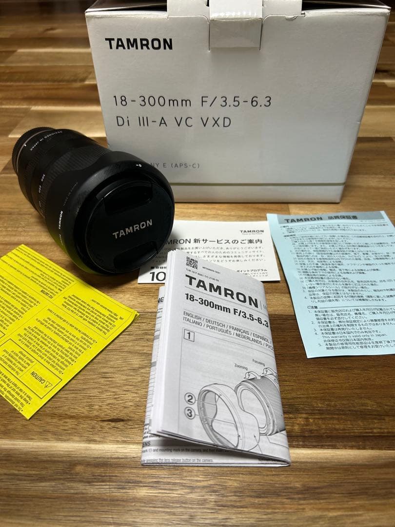 レンズ(ズーム) TAMRON 18-300mm F/3.5-6.3 Di III-A VC