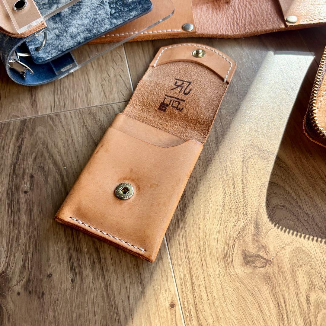 【さる】【まとめ買い】レザー小物各種（中古）