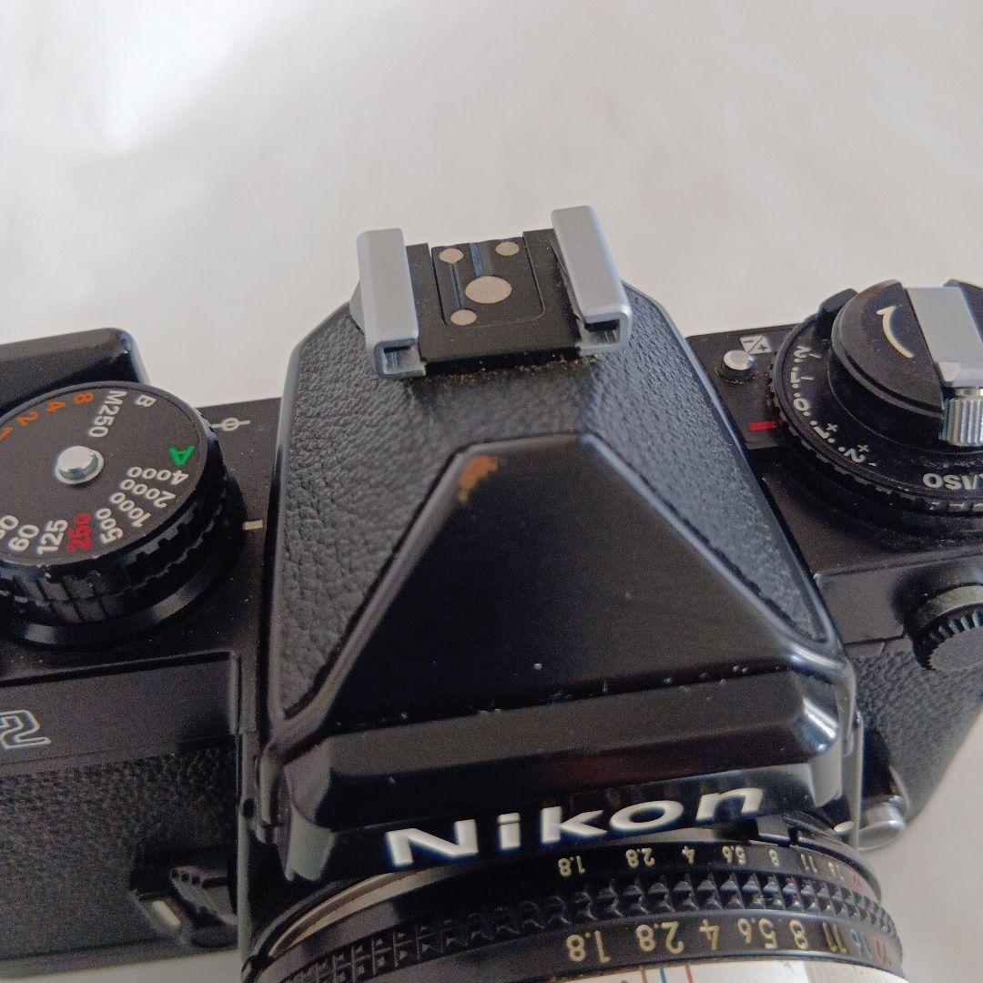 マロンNikon FE2 フィルムカメラ Nikonスピードライト