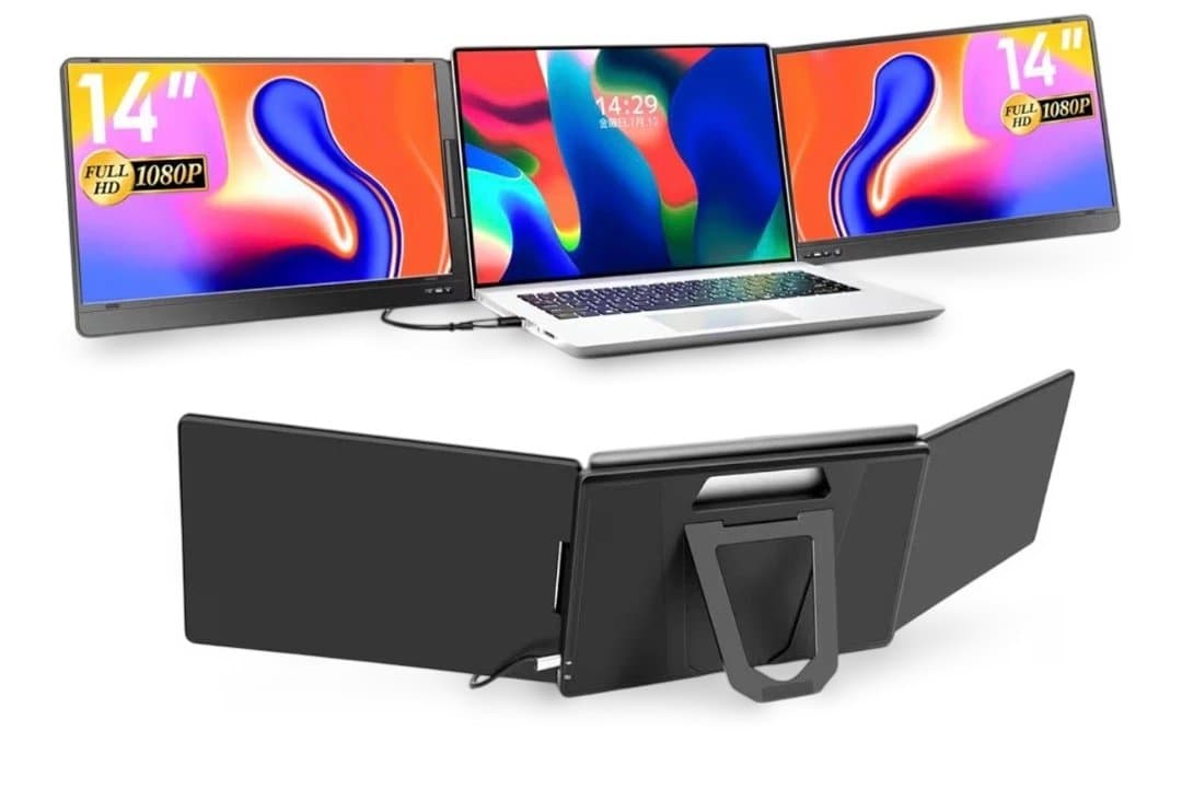 デュアルポータブルモニター（トリプルモニタータイプ）