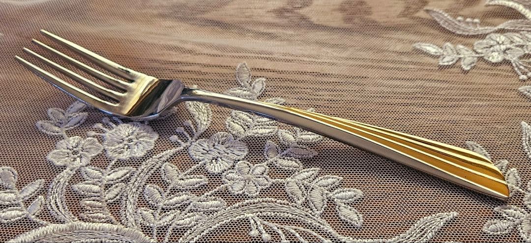 廃盤品 Noritake ノリタケ ゴールドウイング 金彩 カトラリー 15本