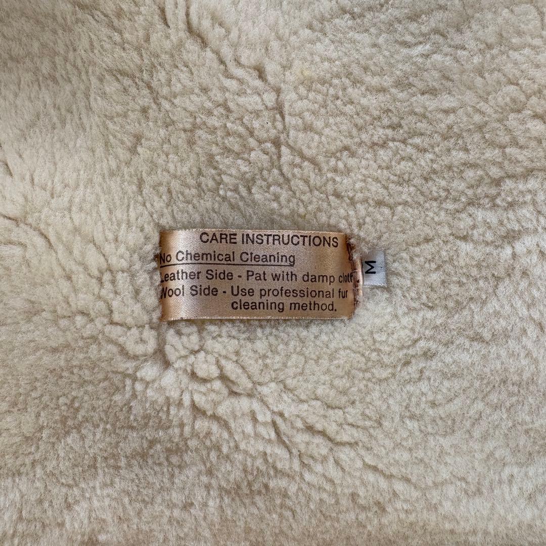 USA製 Sawyer of Napa ムートンコート ヴィンテージ レザー