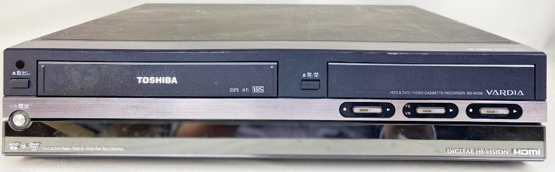 TOSHIBA VARDIA HDD&DVDレコーダー RD-W300