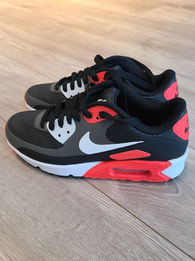 Nike Air Max 90 ブラック/レッド ゴルフシューズ