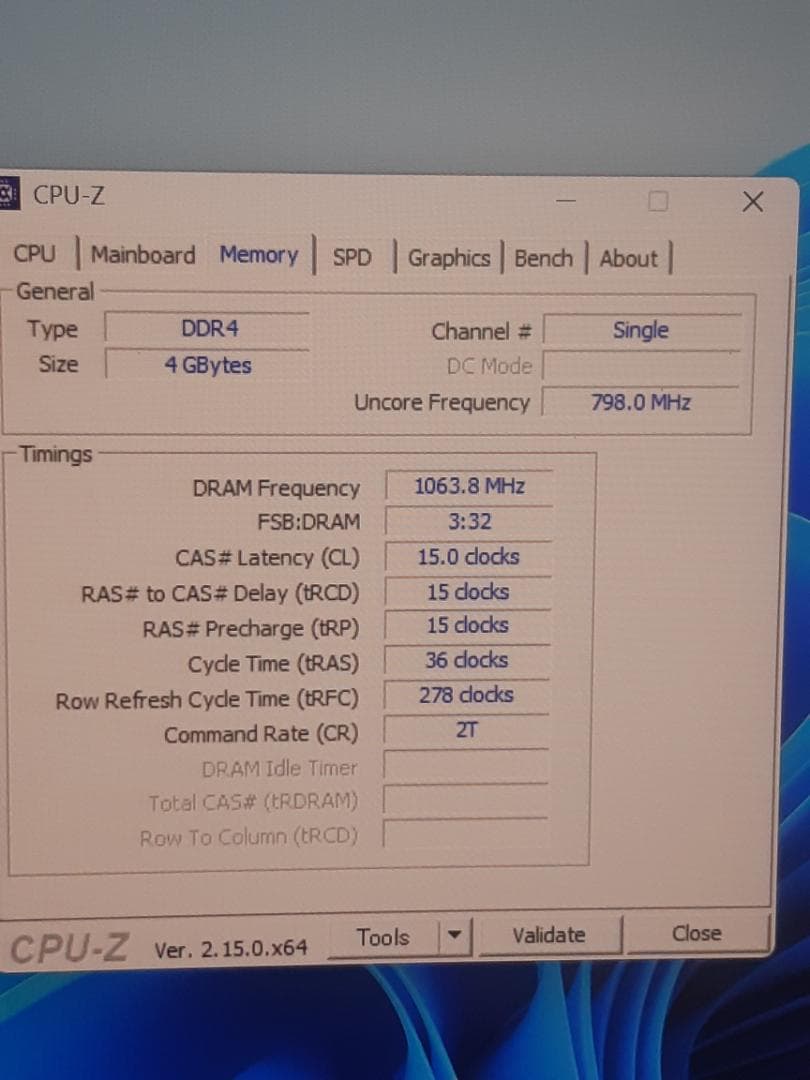 自作PC　i3 8100・4GB・128GB・Win11
