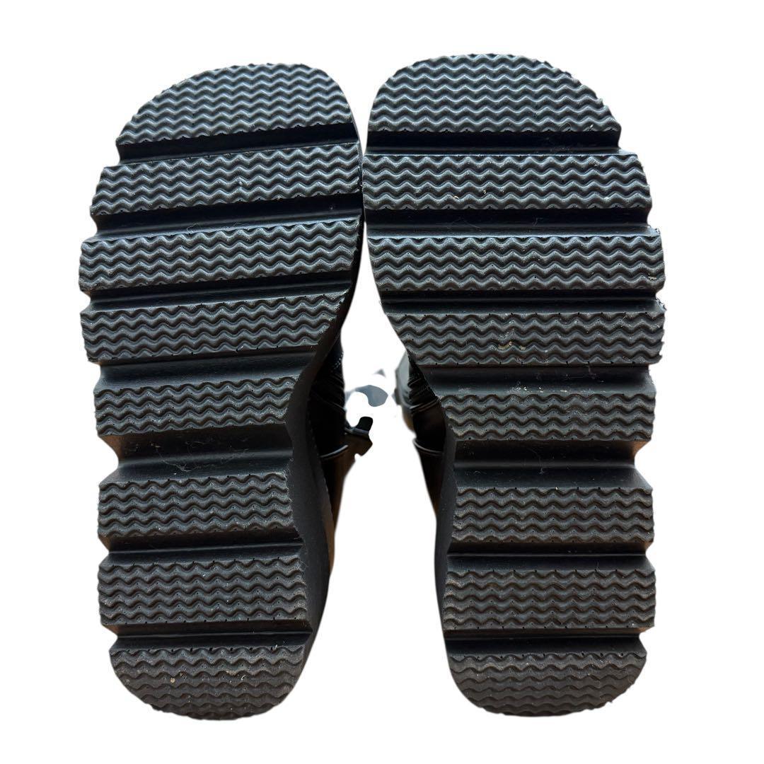 デモニア Demonia 厚底ロングブーツ SHAKER-100 24cm 黒