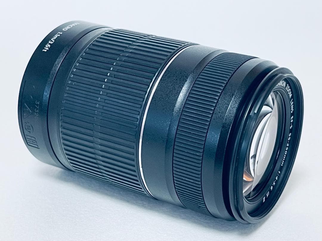 極美品☆キャノン EF-S 55-250mm IS II☆手ブレ補正付望遠レンズ