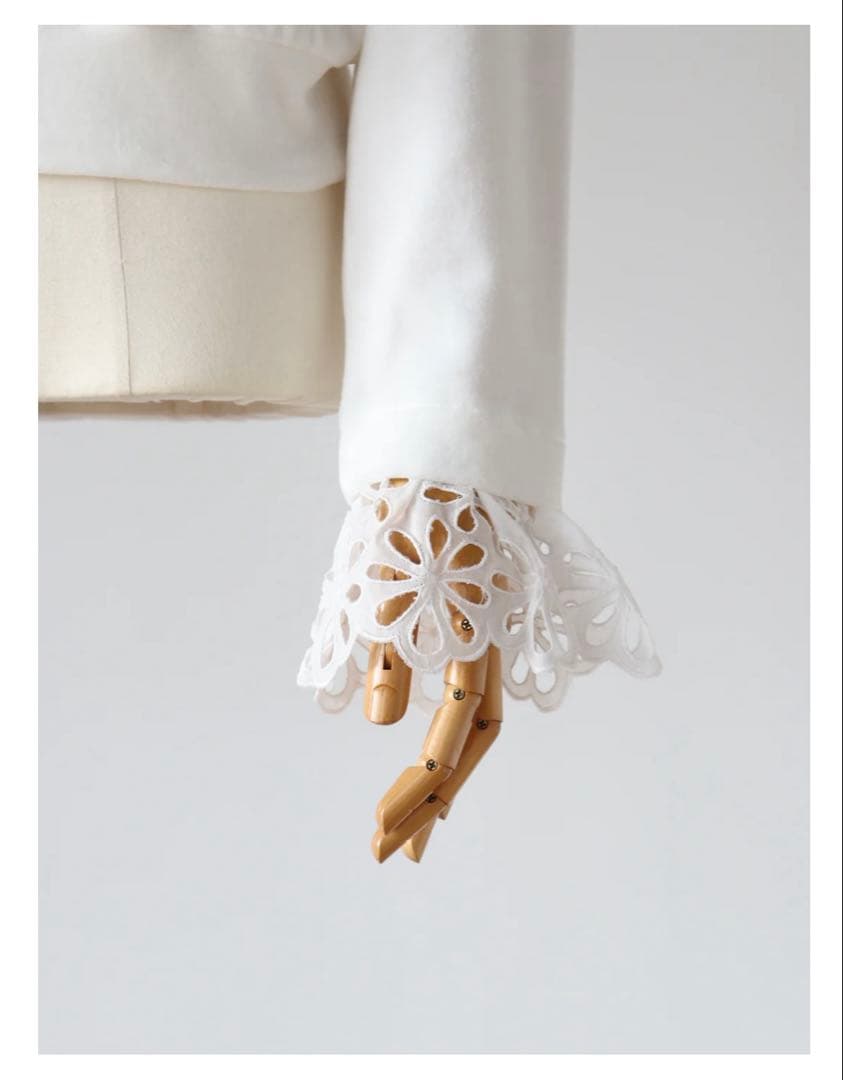 girlish St.cecilia クララトップス　白