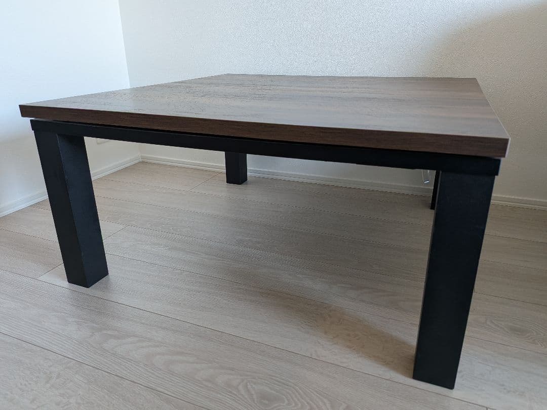 こたつテーブル 80×80 フラットヒータータイプ