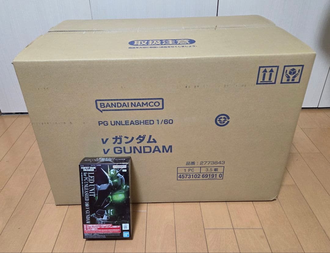 ■PG UNLEASHED 1/60 ニューガンダム＋LEDユニット