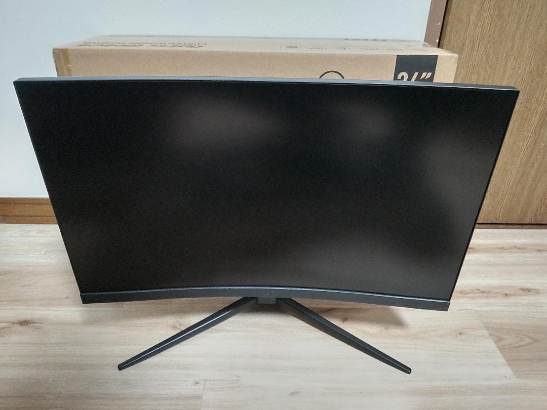 MSI ゲーミングモニター Optix G24C4　湾曲モニター フルHD