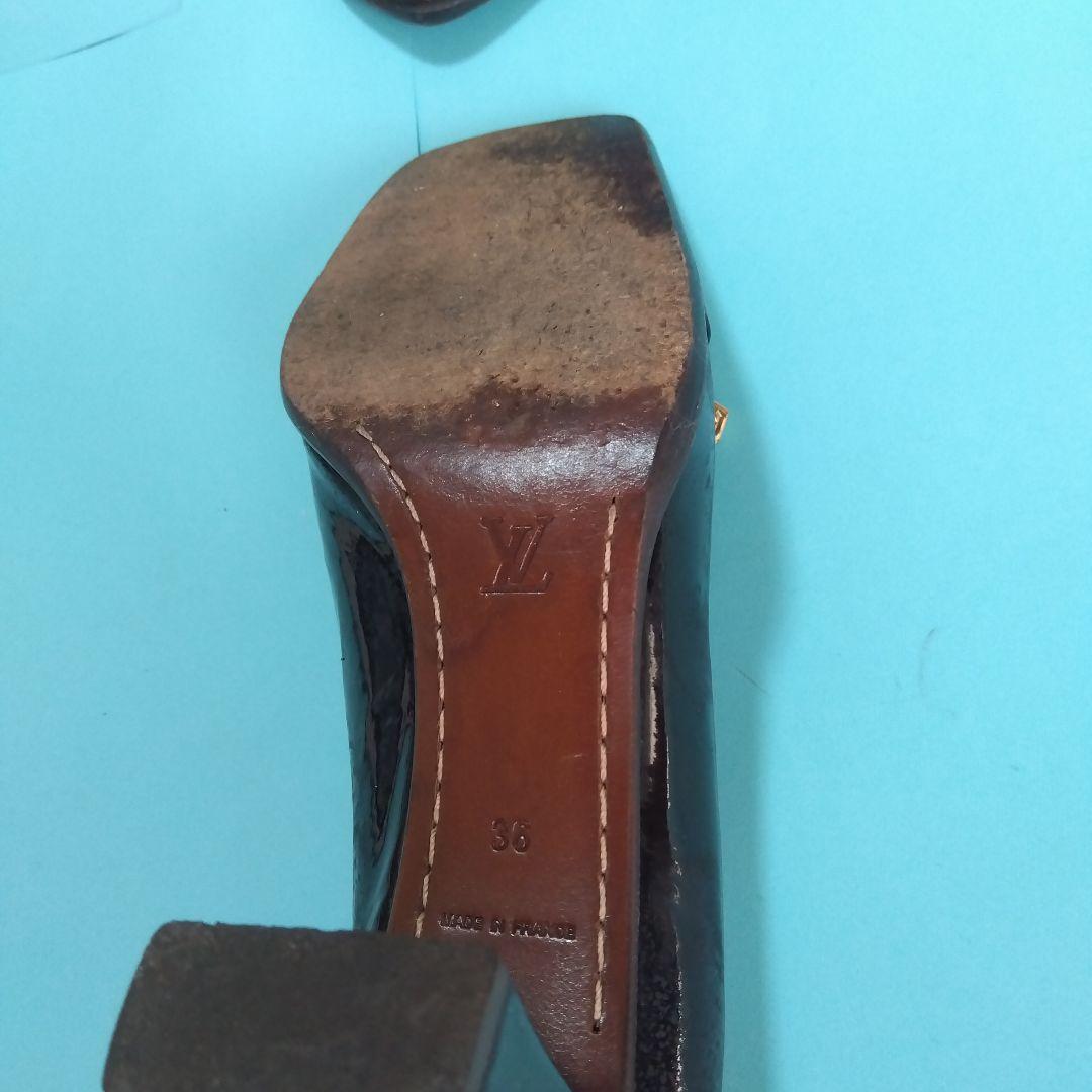 LOUIS VUITTON チェック柄 ハイヒール