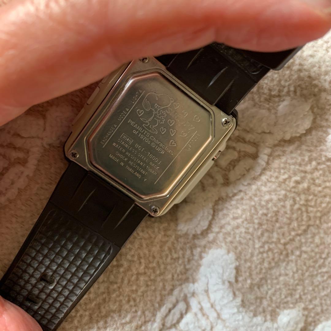 希少　CASIO カシオ Baby-G スヌーピー限定1000 電波ソーラー