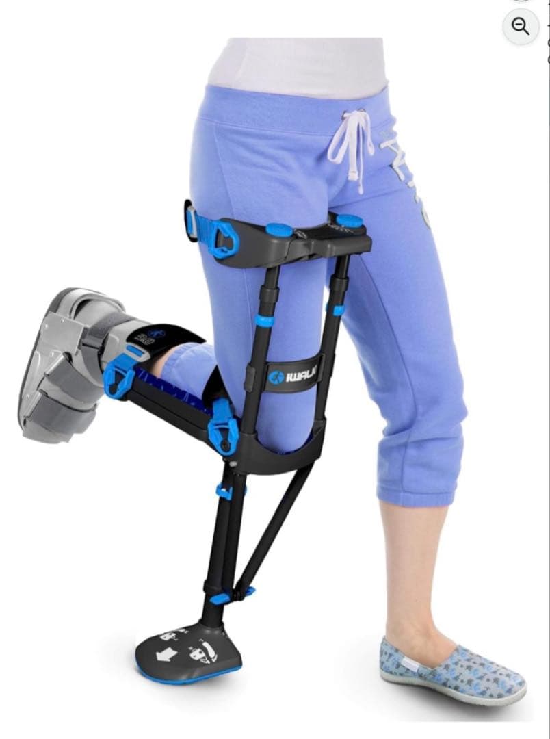 iWALK3.0 ハンズフリー膝松葉杖