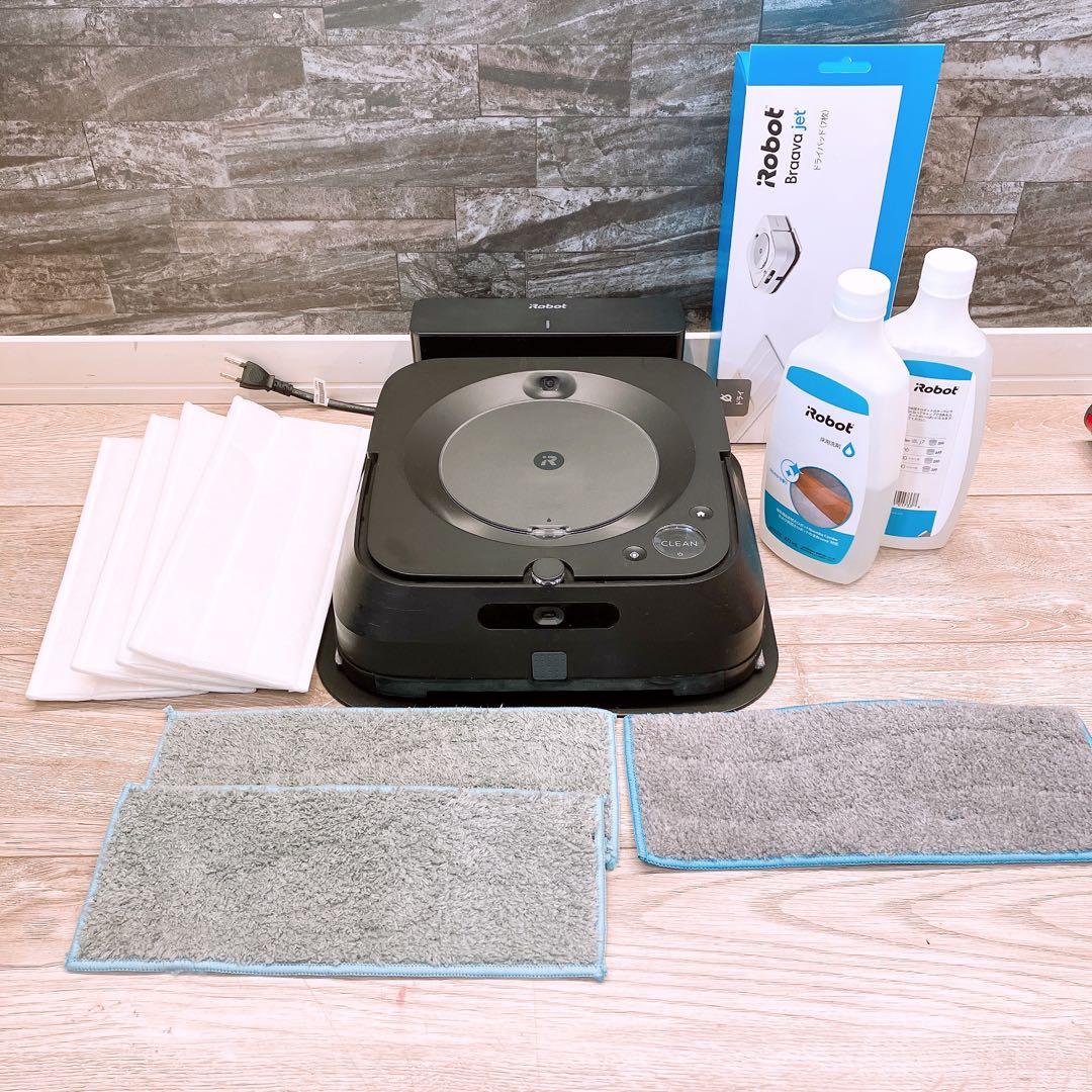 【付属品多数】 iRobot Brava jet m6 床拭き ロボット掃除機