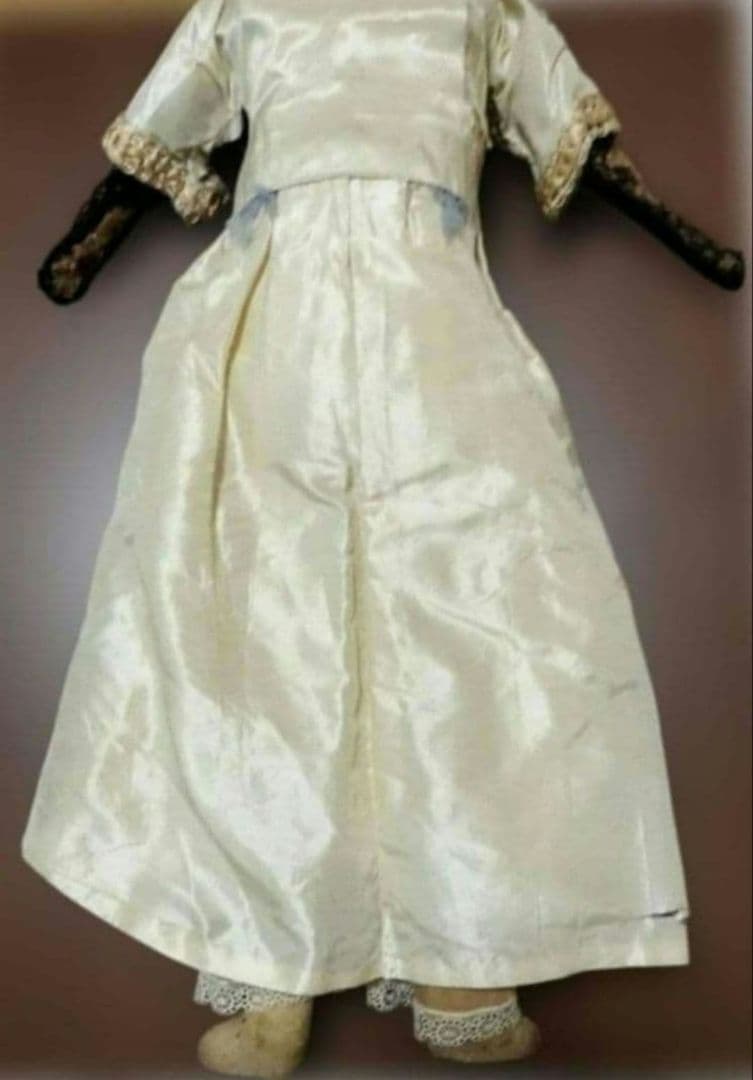 本日迄◆襤褸×アンティーク×40cm　チャイナヘッドドール　コレクター向け