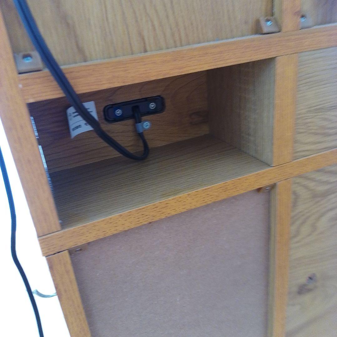 【お値下げ】3面鏡 シンプルドレッサー・鏡台　スツール付き