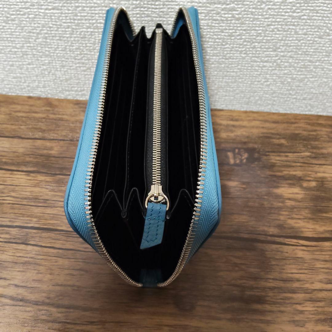 ITUAIS イトゥアイス キルティング レザー 本革 長財布 ロングウォレット