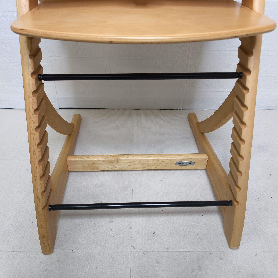 【美品】大和屋　すくすくチェアイーエス　テーブル&ガード付き　ハイチェア