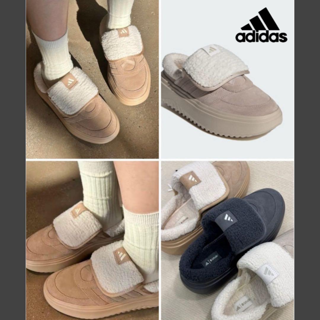 adidas GRAND COURT MULE Warm Sand（24.5）