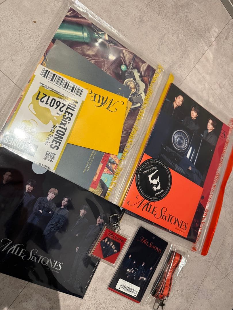 【特典まとめ売り】MileSixTONES初回盤AB＆通常盤 ※CD&DVDなし