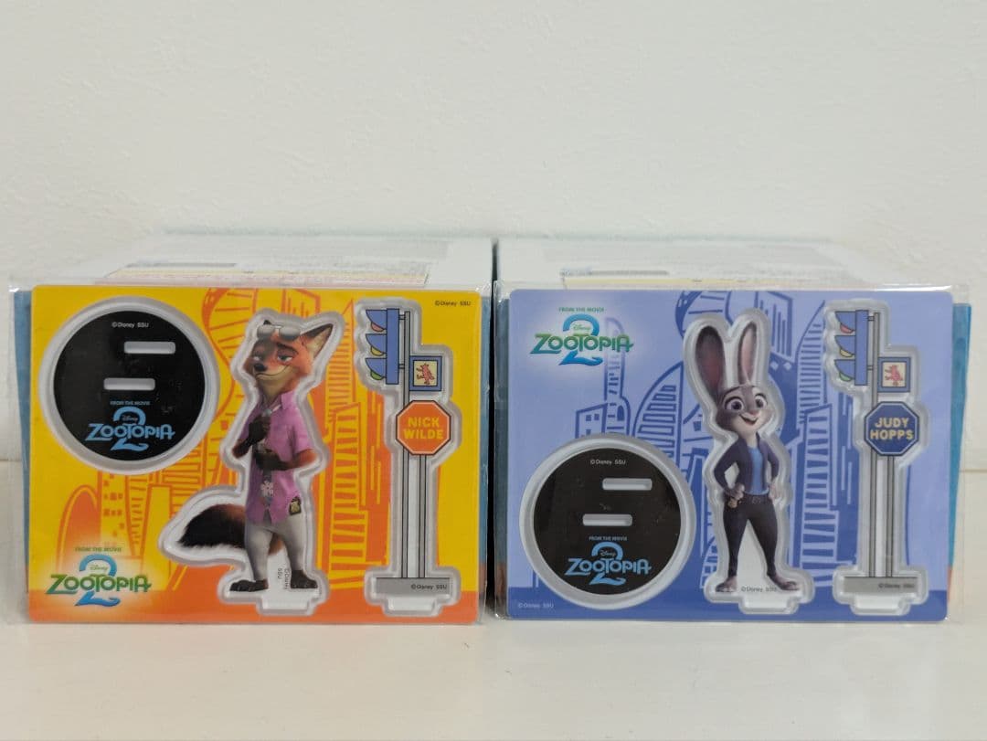 ズートピア フィギュア 1番くじ ニック ジュディ