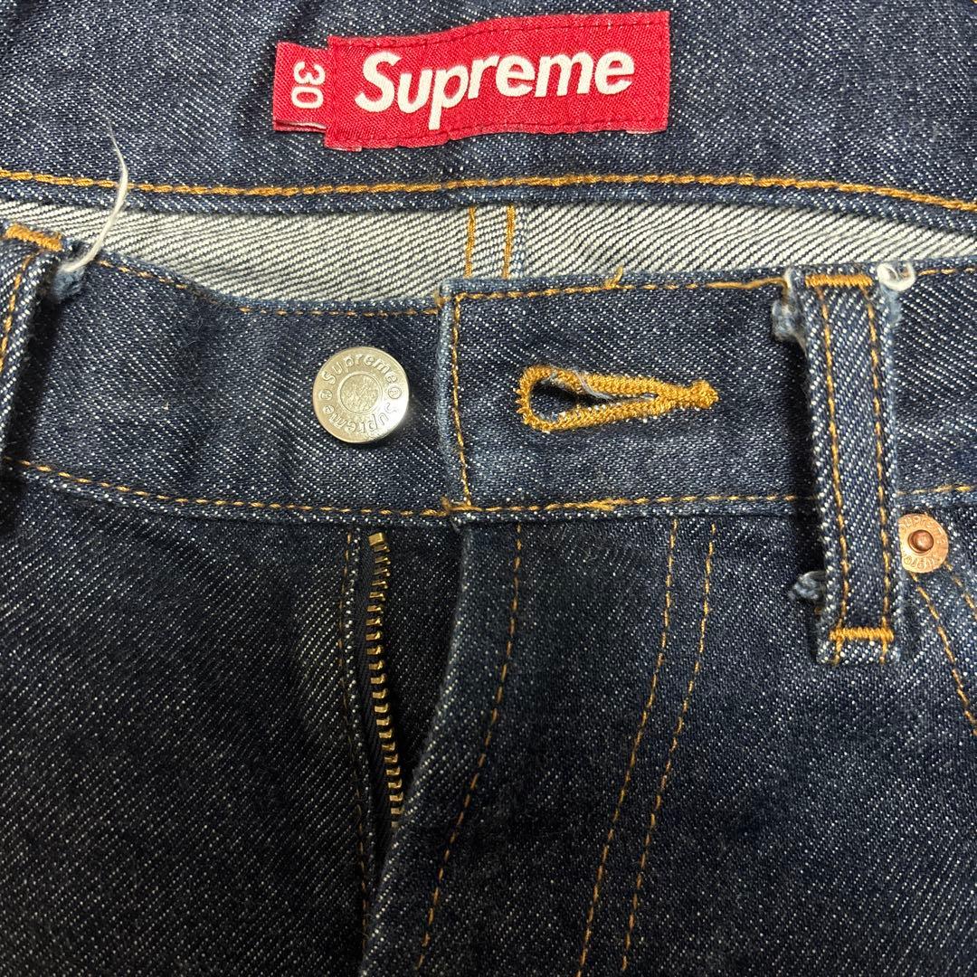 パンツ supreme baggy jean rigid indigo size30