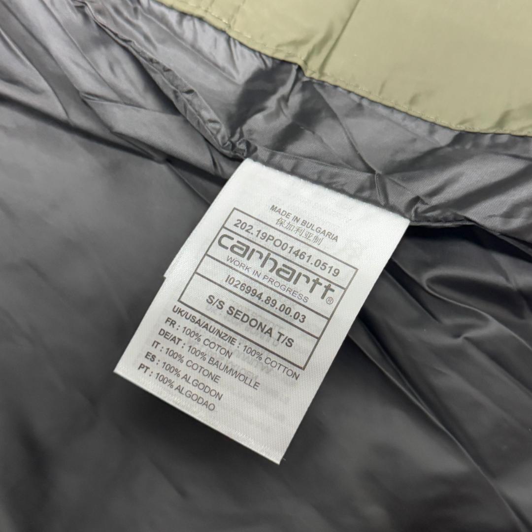 ダウンジャケット オリーブグリーン/ブラック