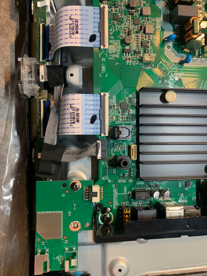 レグザ 43V型 4K 液晶テレビ 43C350X 基盤セット