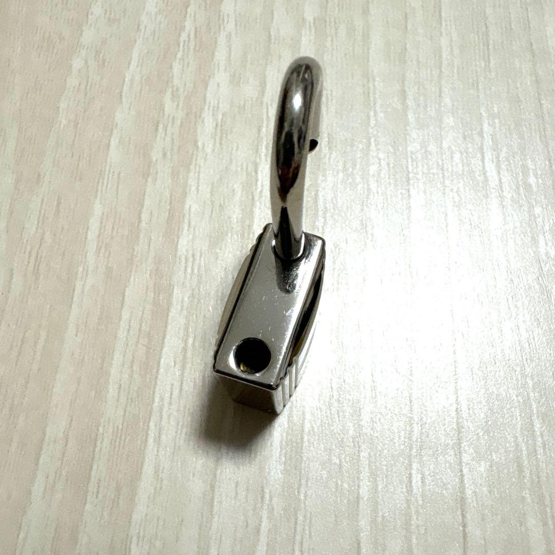 ★エルメス　カデナ　パドロック 南京錠　シルバー　鍵２本