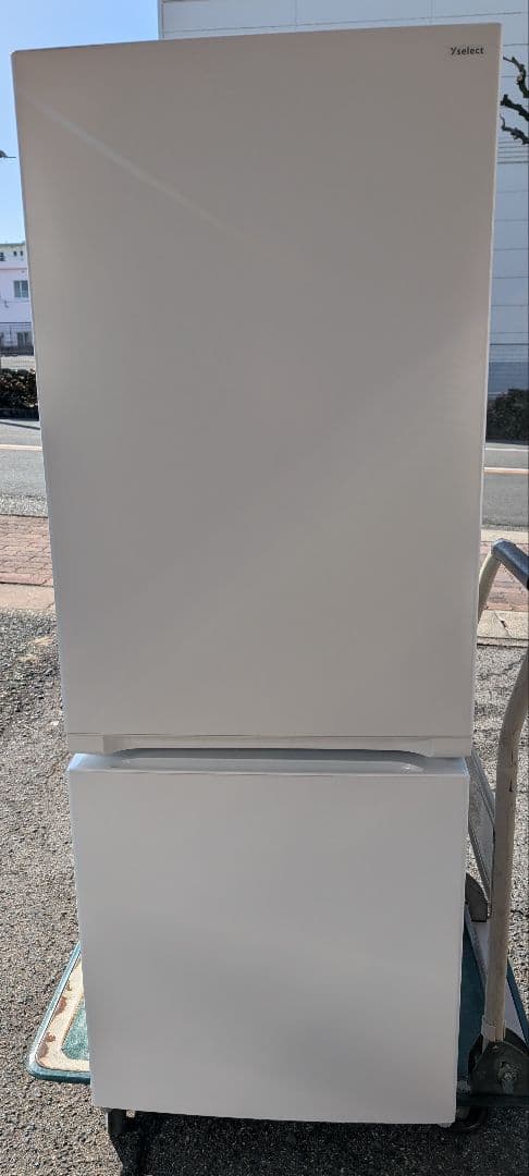 引取限定　Ｙselect ノンフロン冷凍冷蔵庫　2021年製　YRZ−F15J