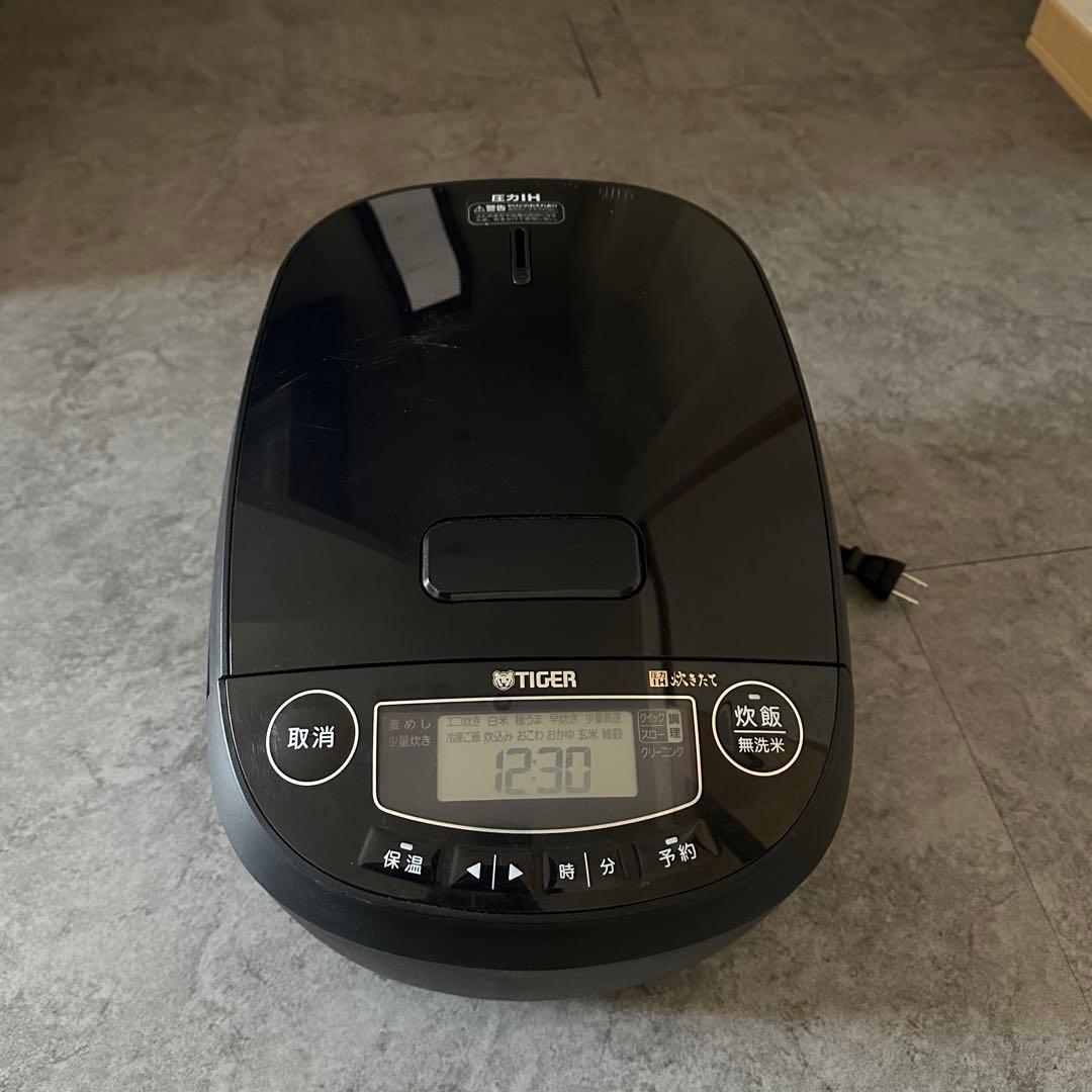 タイガー圧力IHジャー炊飯器（家庭用圧力がま）品番：JPV-H180