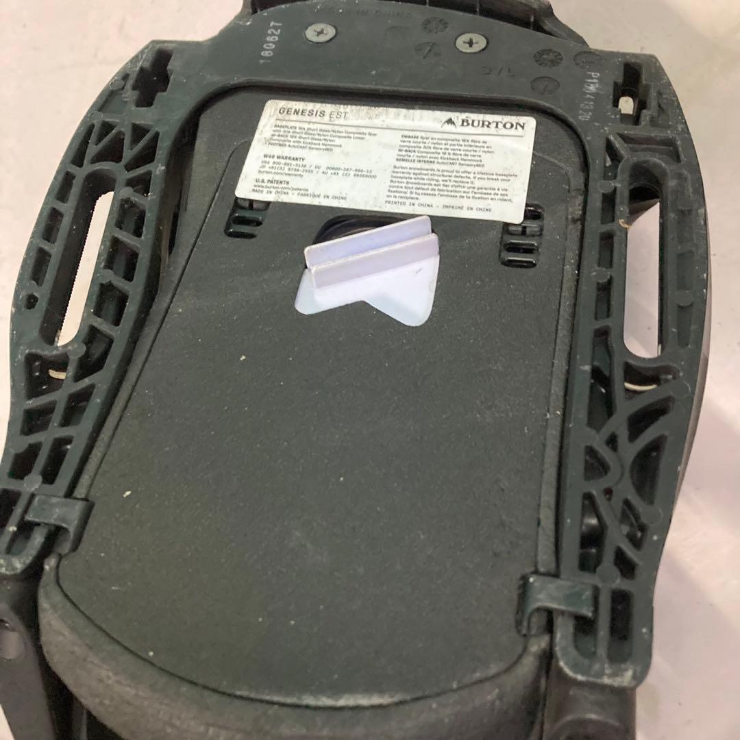 バートン　ジェネシス　ブラック スノーボード ビンディング