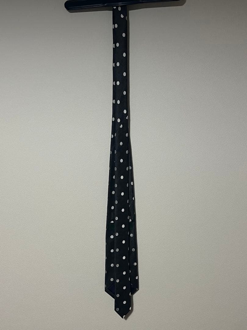 Seaward & Stearn BEAMS F別注 ドットジャカード ネクタイ